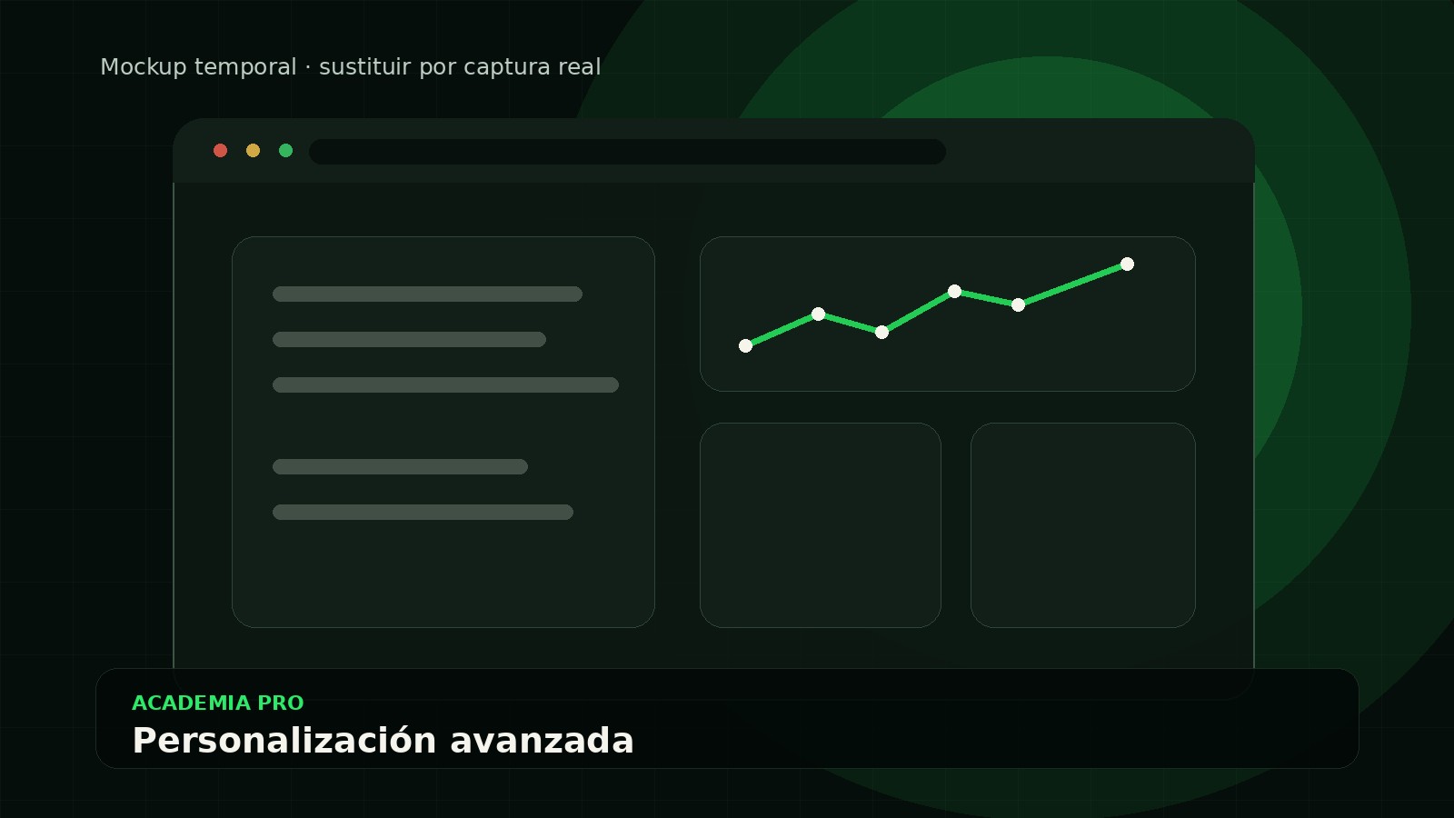 Mockup temporal Academia Pro